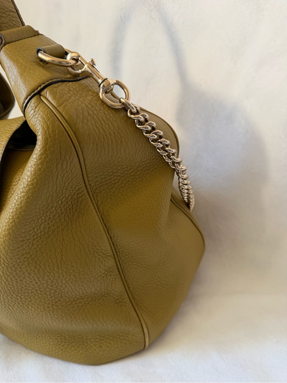 Gucci Emily Leather Bag in Green - Picture 11 of 11